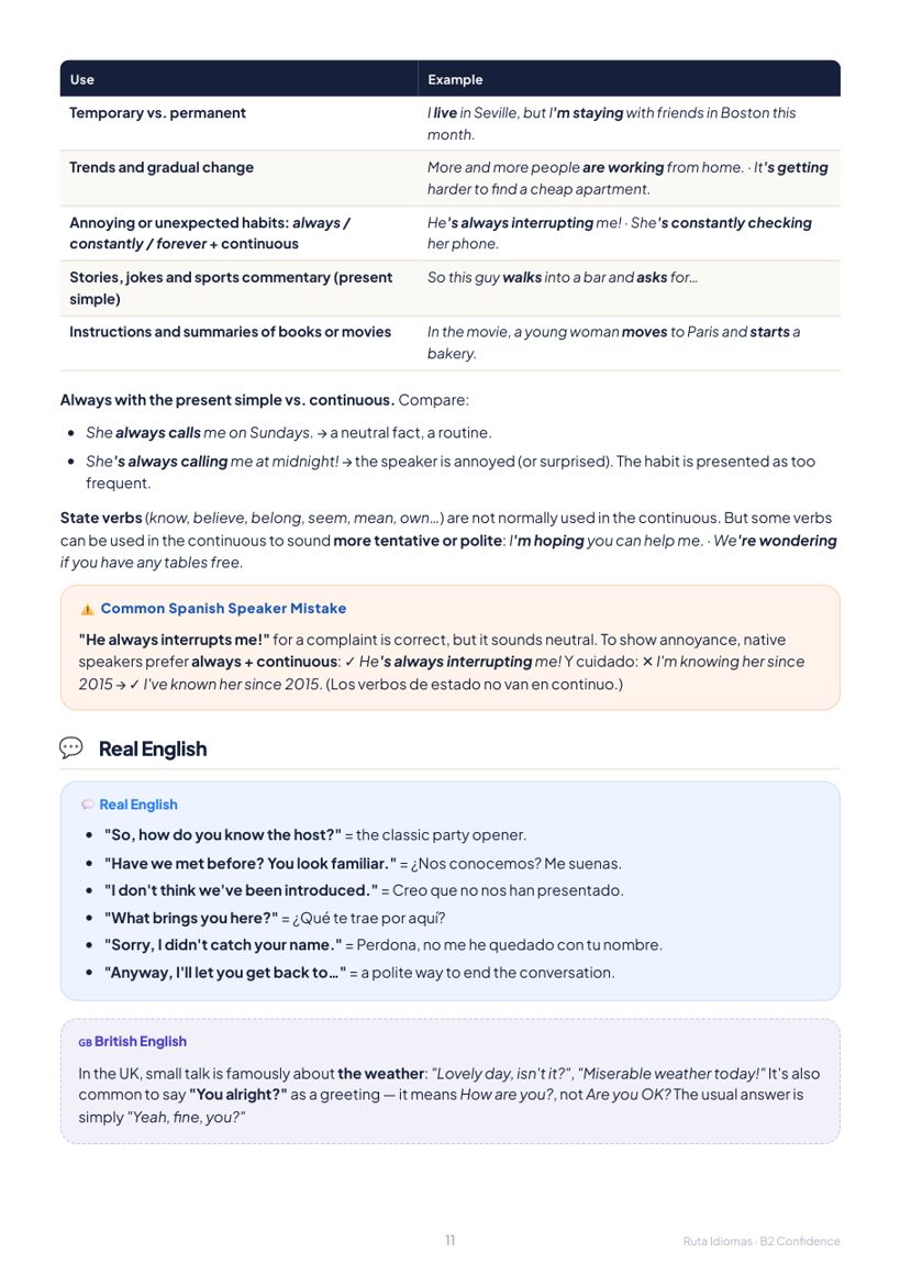 Página de muestra del libro B2 Confidence (4)